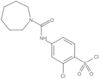 2-Chloro-4-[[(hexahydro-1H-azepin-1-yl)carbonyl]amino]benzenesulfonyl chloride