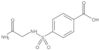 4-[[(2-Amino-2-oxoethyl)amino]sulfonyl]benzoic acid