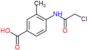 4-[(chloroacetyl)amino]-3-methylbenzoic acid