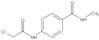 4-[(2-Chloroacetyl)amino]-N-methylbenzamide