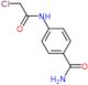 4-[(2-Chloroacetyl)amino]benzamide