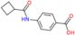 4-[(cyclobutylcarbonyl)amino]benzoic acid