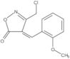 3-(Chloromethyl)-4-[(2-methoxyphenyl)methylene]-5(4H)-isoxazolone