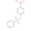 Benzoic acid, 4-[(phenylsulfonyl)methyl]-