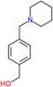 [4-(piperidin-1-ylmethyl)phenyl]methanol