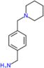 1-[4-(piperidin-1-ylmethyl)phenyl]methanamine