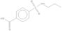 4-[(propylamino)sulfonyl]benzoic acid