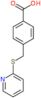 4-[(2-Pyridinylthio)methyl]benzoic acid