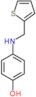 4-[(thiophen-2-ylmethyl)amino]phenol