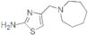 4-[(Hexahydro-1H-azepin-1-yl)methyl]-2-thiazolamine