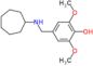 4-[(cycloheptylamino)methyl]-2,6-dimethoxyphenol