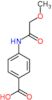 4-[(methoxyacetyl)amino]benzoic acid