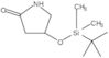 4-[[(1,1-Dimethylethyl)dimethylsilyl]oxy]-2-pyrrolidinone