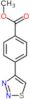 metil 4-(1,2,3-tiadiazol-4-il)benzoato