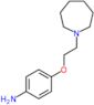4-(2-azepan-1-ylethoxy)aniline
