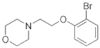 4-[2-(2-BROMOPHENOXY)ETHYL]MORPHOLINE