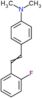 4-[2-(2-fluorophenyl)ethenyl]-N,N-dimethylaniline