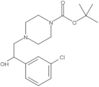 1,1-Dimethylethyl 4-[2-(3-chlorophenyl)-2-hydroxyethyl]-1-piperazinecarboxylate