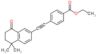 Ethyl 4-[2-(5,6,7,8-tetrahydro-5,5-dimethyl-8-oxo-2-naphthalenyl)ethynyl]benzoate