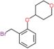 4-[2-(Bromomethyl)phenoxy]tetrahydro-2H-pyran