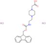 [4-(2-{[(9H-fluoren-9-ylmethoxy)carbonyl]amino}ethyl)piperazin-1-yl]acetic acid dihydrochloride