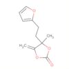 1,3-Dioxolan-2-one, 4-[2-(2-furanyl)ethyl]-4-methyl-5-methylene-