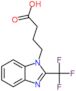 4-[2-(trifluoromethyl)-1H-benzimidazol-1-yl]butanoic acid