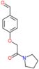 4-[2-oxo-2-(pyrrolidin-1-yl)ethoxy]benzaldehyde