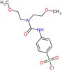 4-{[bis(2-methoxyethyl)carbamoyl]amino}benzenesulfonyl chloride