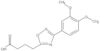 3-(3,4-Dimethoxyphenyl)-1,2,4-oxadiazole-5-butanoic acid