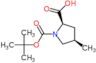 (2R,4R)-1-tert-butoxycarbonyl-4-methyl-pyrrolidine-2-carboxylic acid