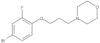 4-[3-(4-Bromo-2-fluorophenoxy)propyl]morpholine