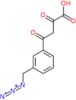 4-[3-(azidomethyl)phenyl]-2,4-dioxobutanoic acid