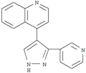 Quinoline,4-[3-(3-pyridinyl)-1H-pyrazol-4-yl]-