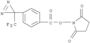 Benzoic acid, 4-[3-(trifluoromethyl)-3H-diazirin-3-yl]-, 2,5-dioxo-1-pyrrolidinyl ester