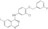 N-[3-Cloro-4-[(3-fluorofenil)metoxi]fenil]-6-iodo-4-quinazolinamina