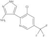 4-[3-Chloro-5-(trifluoromethyl)-2-pyridinyl]-1H-pyrazol-3-amine