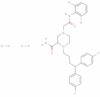 4-[4,4-bis(4-fluorophenyl)butyl]-3-carbamoyl-N-(2,6-dichlorophenyl)piperazine-1-acetamide dihydroc…