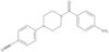 4-[4-(4-Aminobenzoyl)-1-piperazinyl]benzonitrile