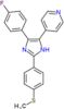 4-{4-(4-fluorofenil)-2-[4-(metilsulfanil)fenil]-1H-imidazol-5-il}piridina