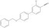 3-Cloro-4′-(fenilmetoxi)[1,1′-bifenil]-4-carbonitrila