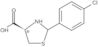 (4R)-2-(4-Chlorophenyl)-4-thiazolidinecarboxylic acid