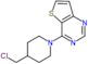 4-[4-(Chloromethyl)-1-piperidinyl]thieno[3,2-d]pyrimidine