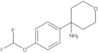 4-[4-(Difluoromethoxy)phenyl]tetrahydro-2H-pyran-4-amine