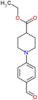 ethyl 1-(4-formylphenyl)piperidine-4-carboxylate