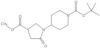 1,1-Dimethylethyl 4-[4-(methoxycarbonyl)-2-oxo-1-pyrrolidinyl]-1-piperidinecarboxylate