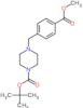 1,1-Dimethylethyl 4-[[4-(methoxycarbonyl)phenyl]methyl]-1-piperazinecarboxylate