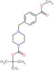 tert-butyl 4-[4-(methoxycarbonyl)benzyl]piperazine-1-carboxylate