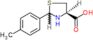 (4R)-2-(4-methylphenyl)-1,3-thiazolidine-4-carboxylic acid