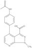 4-[4-(Acetylamino)phenyl]-1-methyl-1H-pyrazolo[3,4-b]pyridine-3-carboxylic acid